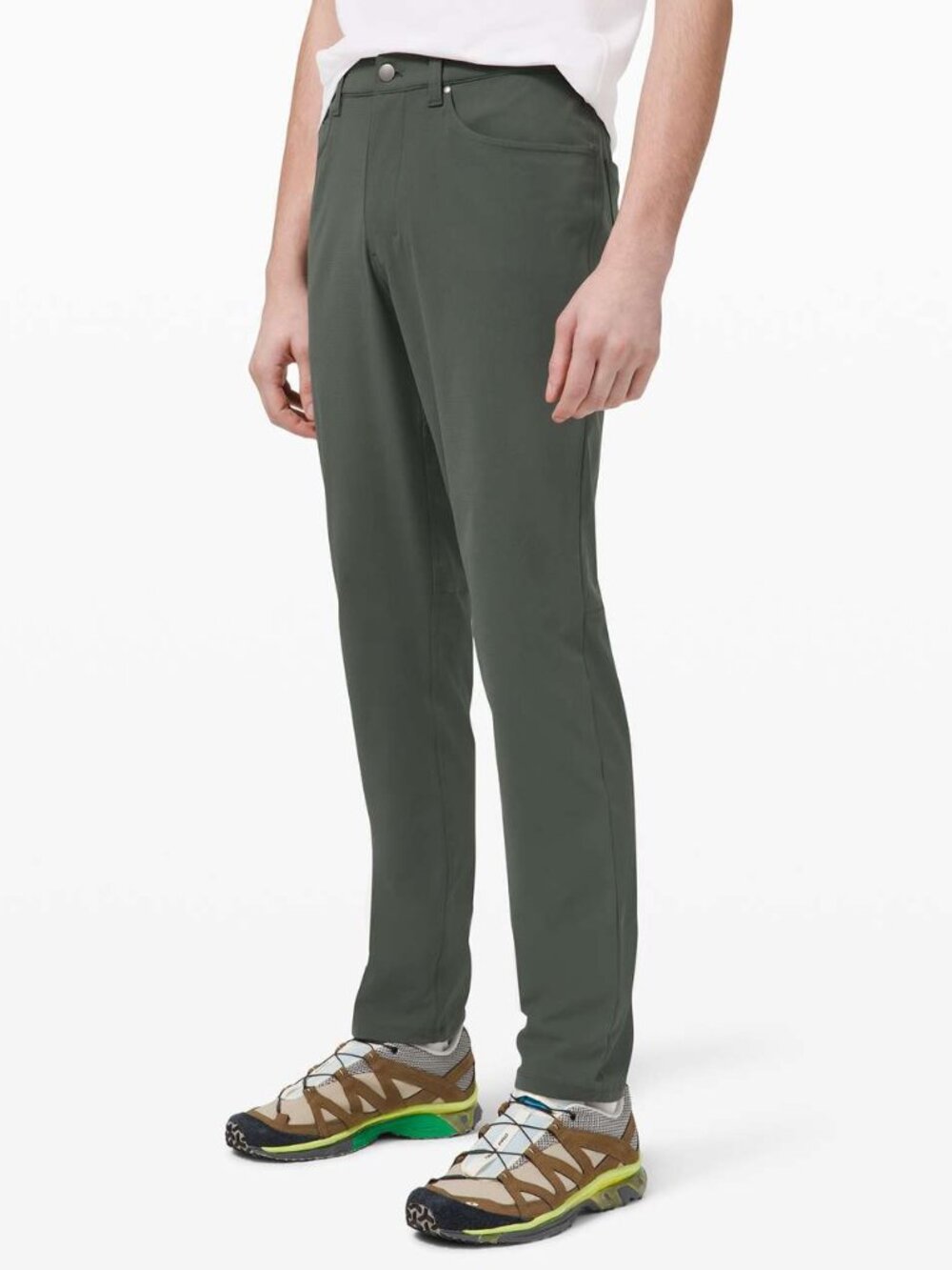 Lululemon Men's ABC Classic-Fit Pant 32" *Warpstreme - Smoked Spruce